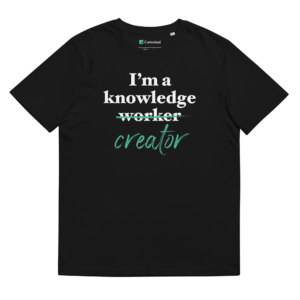 Knowledge Creator (Unisex organic cotton t-shirt)